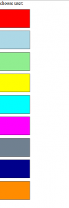 Users are asked to choose a colour